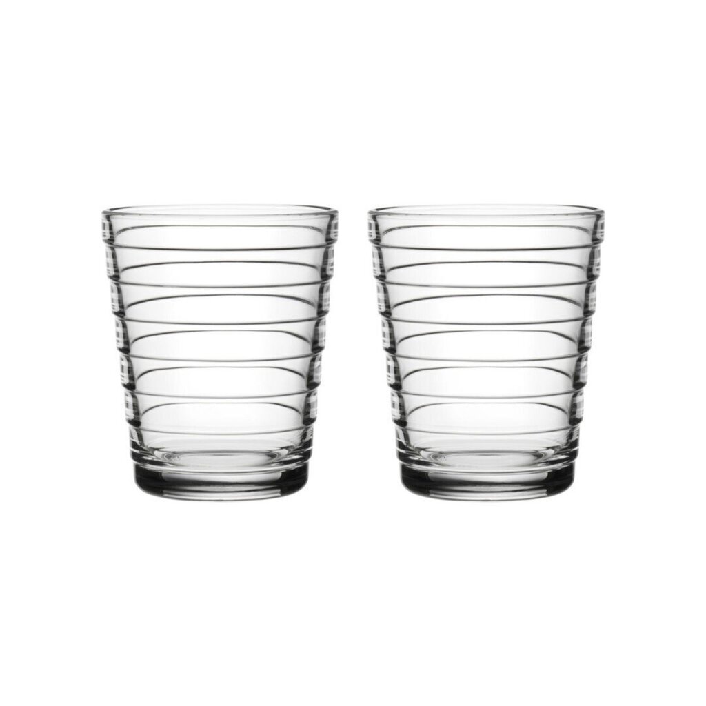 Iittala 4 klaasist komplektis Aino Aalto, 220 ml hind ja info | Klaasid, kruusid ja kannud | hansapost.ee