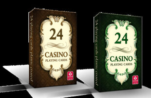 Mängukaardid Casino, 24 kaarti hind ja info | Hasartmängud ja pokker | hansapost.ee