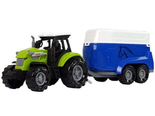 трактор с прицепом, зеленый цена и информация | Игрушки для мальчиков | hansapost.ee