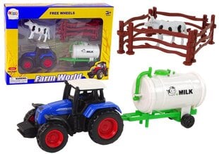 Farmi komplekt koos traktoriga Lean Toys hind ja info | Mänguasjad poistele | hansapost.ee