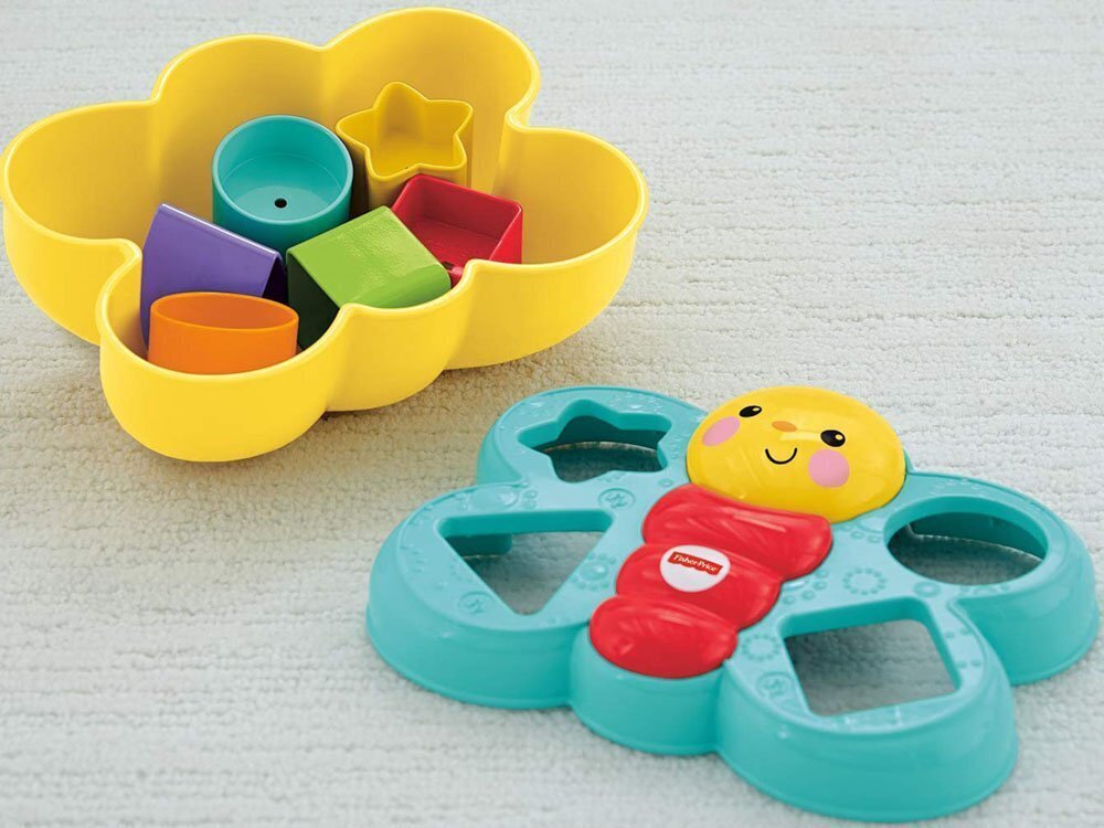 Sorteerimismäng Liblikas Fisher-Price цена и информация | Beebide mänguasjad | hansapost.ee