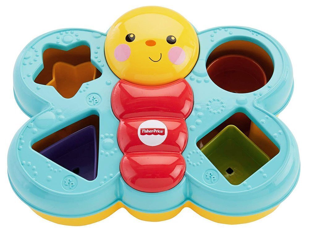 Sorteerimismäng Liblikas Fisher-Price цена и информация | Beebide mänguasjad | hansapost.ee