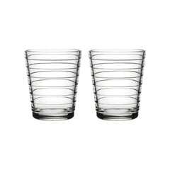 Питьевой стакан Iittala Aino Aalto 22 cl, стекло 2 шт. цена и информация | Стаканы, фужеры, кувшины | hansapost.ee