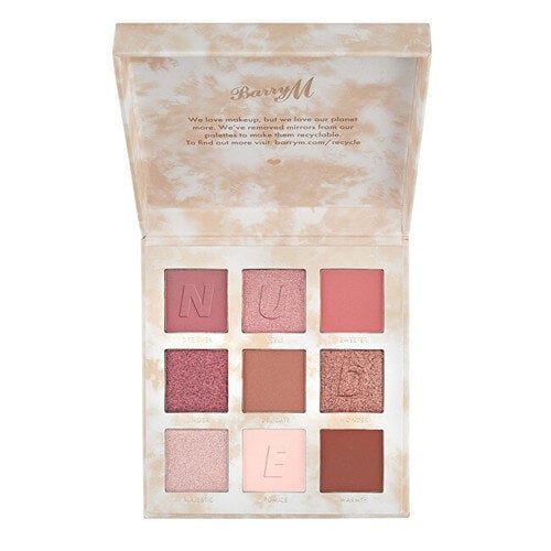 Lauvärvipalett Barry M Nude and Neutral Subtle Eyeshadow Palette, 18 g hind ja info | Lauvärvid, ripsmetušid ja silmapliiatsid | hansapost.ee