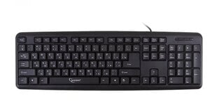 Gembird KB-U-103-UA цена и информация | Клавиатура с игровой мышью 3GO COMBODRILEW2 USB ES | hansapost.ee