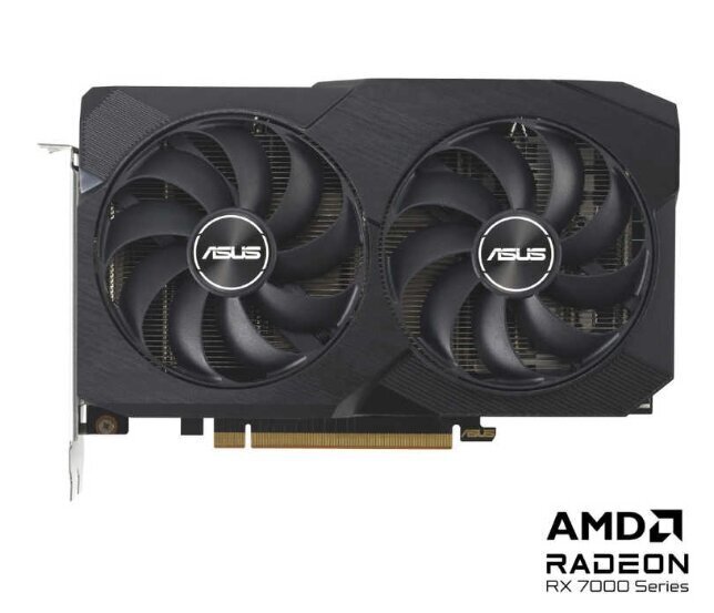 Asus Dual Radeon RX 7600 V2 OC Edition (DUAL-RX7600-O8G-V2) цена и информация | Videokaardid | hansapost.ee