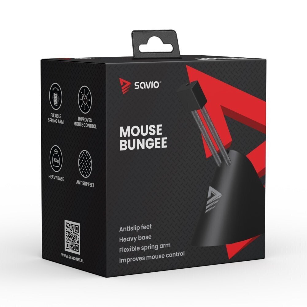 Savio Mouse Bungee MB-01 цена и информация | Arvutihiired | hansapost.ee