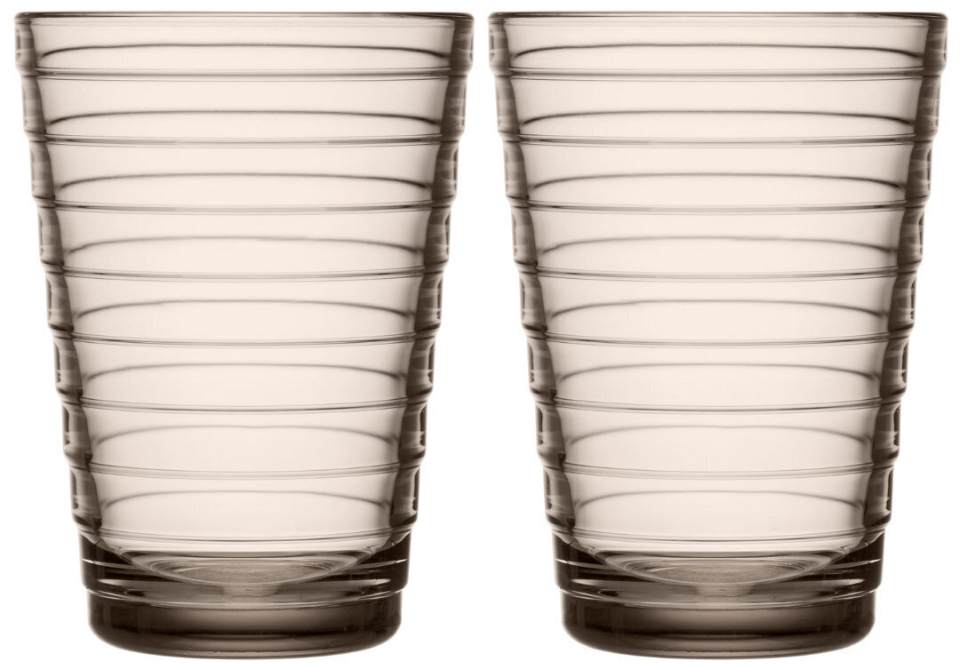 Iittala 2 klaasi komplekt Aino Aalto, 330 ml hind ja info | Klaasid, kruusid ja kannud | hansapost.ee