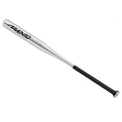 Baseball bat aluminum ADVENTO 47AA 65 cm Silver цена и информация | Товары для игры в бейсбол | hansapost.ee