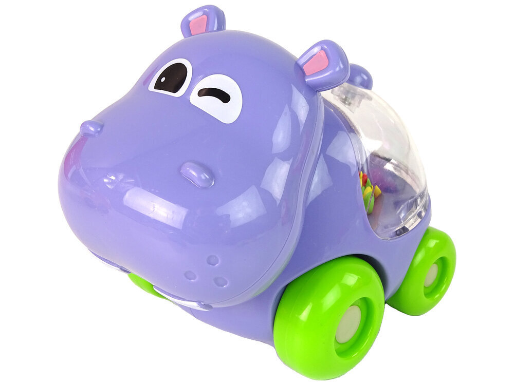 Värviliste autode-loomade komplekt Lean Toys цена и информация | Beebide mänguasjad | hansapost.ee