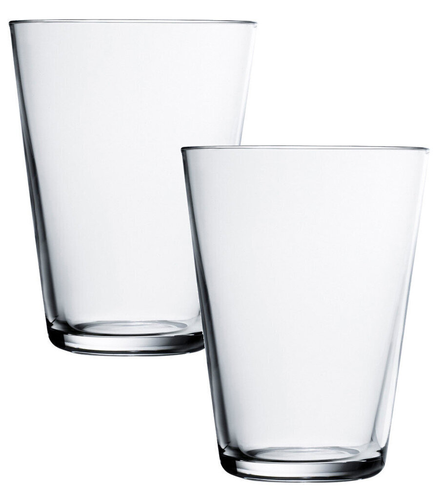 Iittala Kartio joogiklaas 40cl kirgas 2tk hind ja info | Klaasid, kruusid ja kannud | hansapost.ee