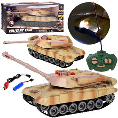 Tankas Military Tank su nuotolinio valdymo pultu цена и информация | Игрушки для мальчиков | hansapost.ee
