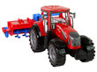 Adraga traktor Lean Toys, punane hind ja info | Mänguasjad poistele | hansapost.ee