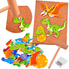 Korkmaterjalist tahvel dinosaurustega hind ja info | Arendavad laste mänguasjad | hansapost.ee