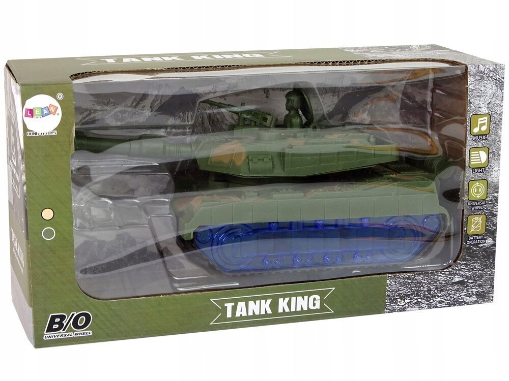 Sõjaväe tank Lean Toys hind ja info | Mänguasjad poistele | hansapost.ee