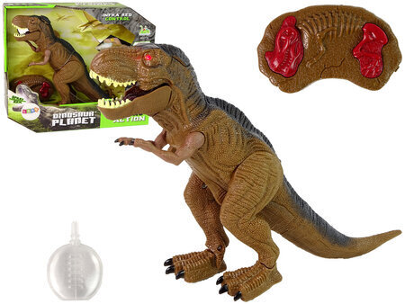 Puldiga juhitav dinosaurus Tyrannosaurus Rex Lean Toys цена и информация | Mänguasjad poistele | hansapost.ee