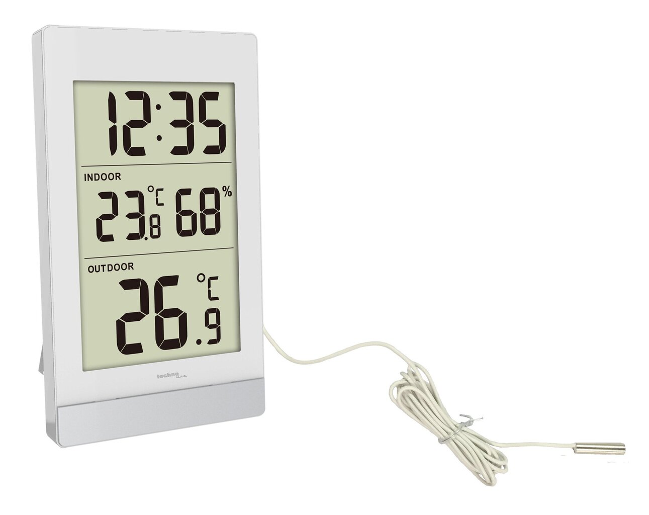 Technoline WS 7039 digital weather station Silver, White цена и информация |  Termomeetrid ja niiskuse mõõtjad | hansapost.ee