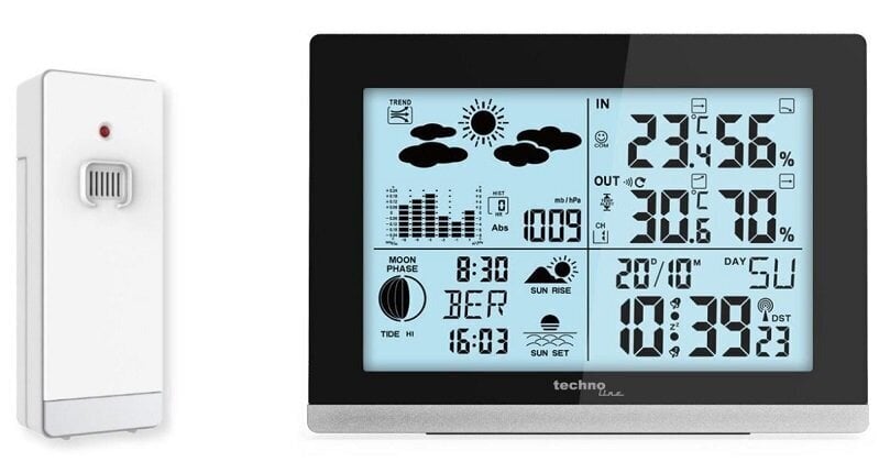 TECHNOLINE weather station WS6762 hind ja info |  Termomeetrid ja niiskuse mõõtjad | hansapost.ee