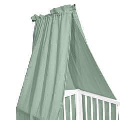 Балдахин на детскую кроватку Albero Mio CC4, зеленый цвет цена и информация | Детские подушки, конверты, спальники | hansapost.ee