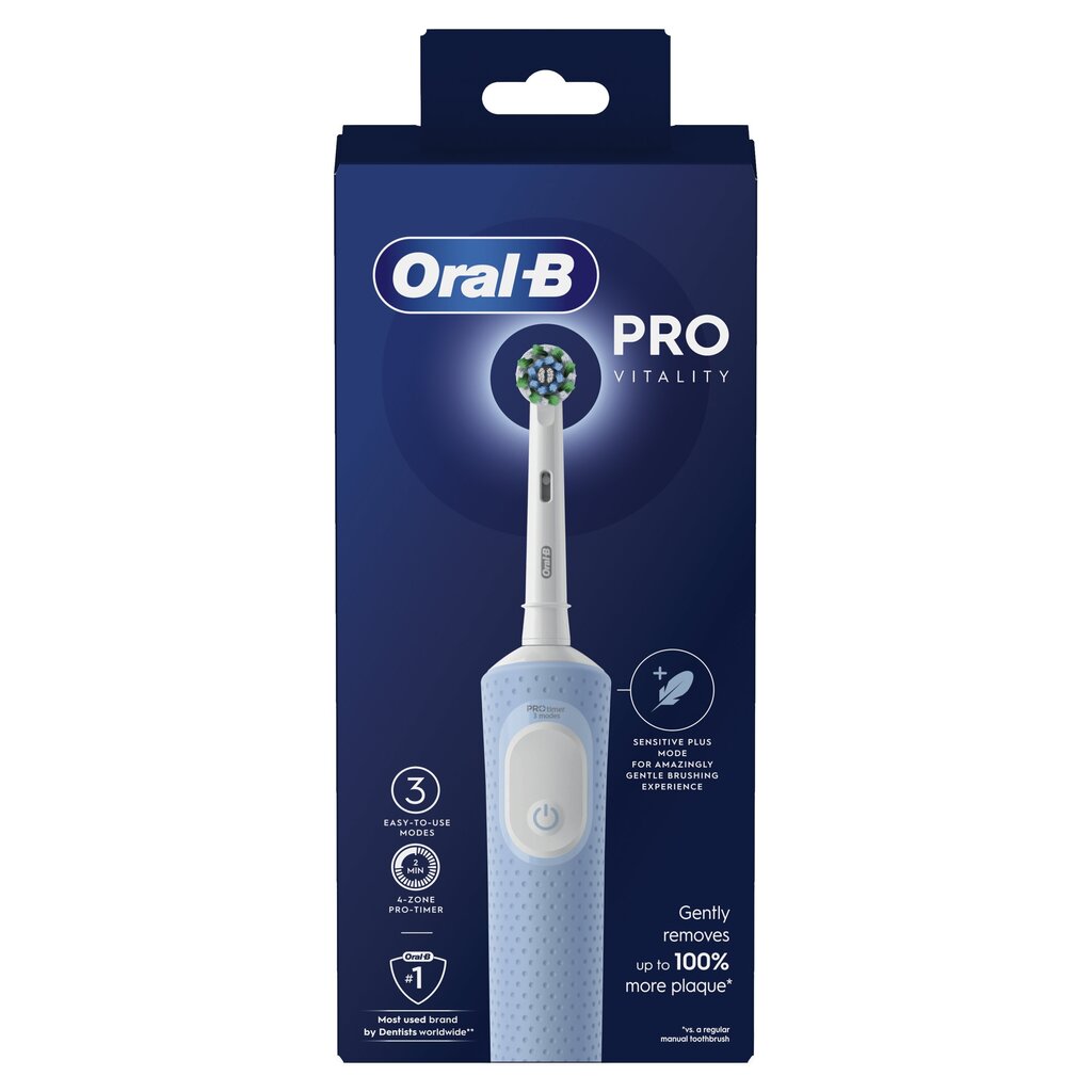 Oral-B Vitality Pro Blue цена и информация | Elektrilised hambaharjad | hansapost.ee