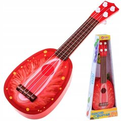 Laste ukulele Maasikas цена и информация | Развивающие игрушки для детей | hansapost.ee