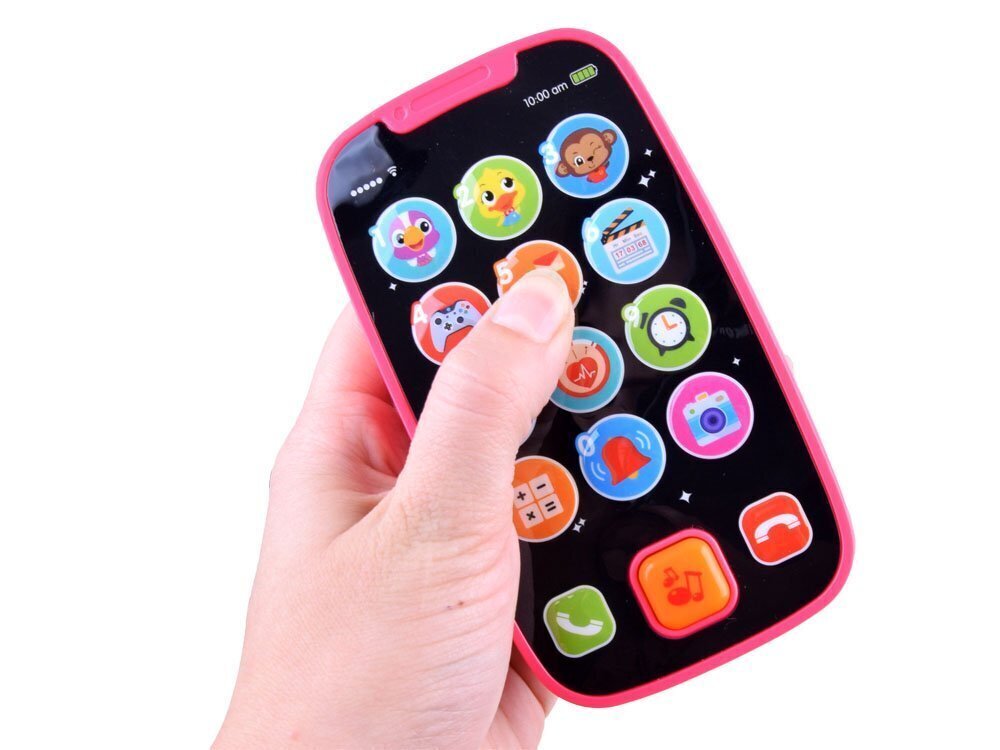 Laste interaktiivne telefon Hola, roosa hind ja info | Beebide mänguasjad | hansapost.ee