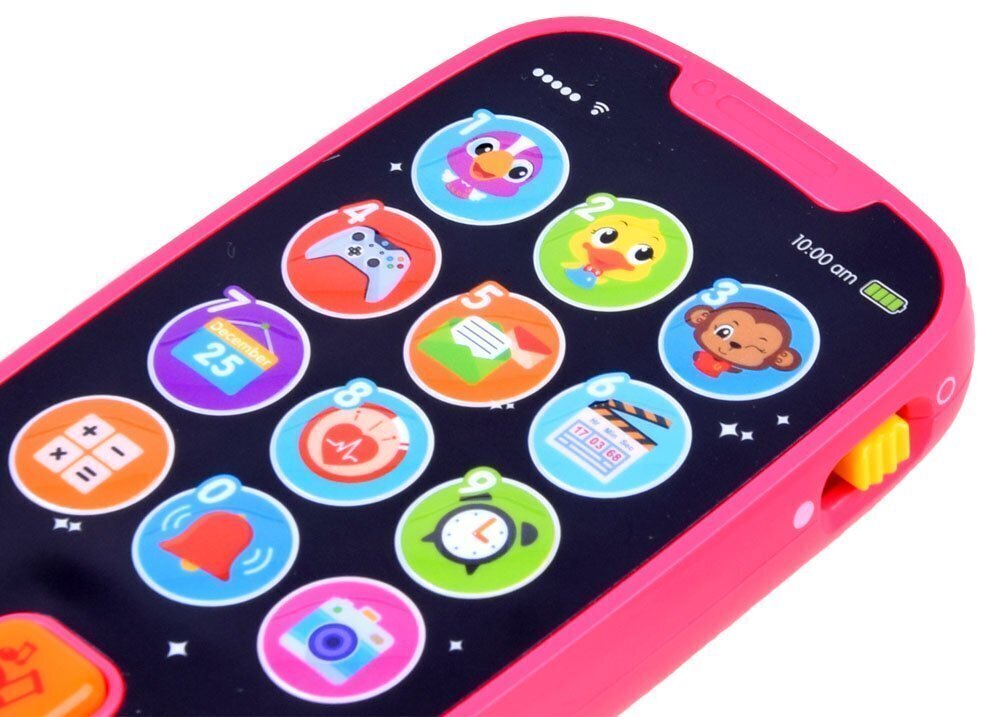 Laste interaktiivne telefon Hola, roosa hind ja info | Beebide mänguasjad | hansapost.ee