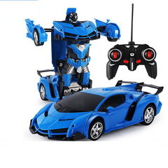 Transformer auto puldiga 2in1, sinine цена и информация | Игрушки для мальчиков | hansapost.ee