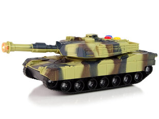 Sõjaväe tank helidega Lean Toys цена и информация | Игрушки для мальчиков | hansapost.ee