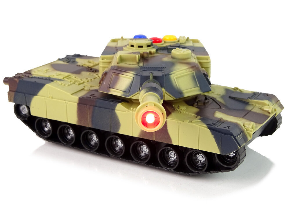 Sõjaväe tank helidega Lean Toys цена и информация | Mänguasjad poistele | hansapost.ee