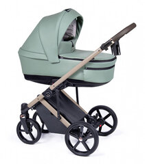 Universaalne vanker Coletto Fado 3in1 Eco Beige, Eco-03, roheline price and information | Carriages, strollers | hansapost.ee