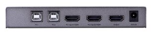 Unitek KVM Switch 2IN hind ja info | Võrgulülitid | hansapost.ee