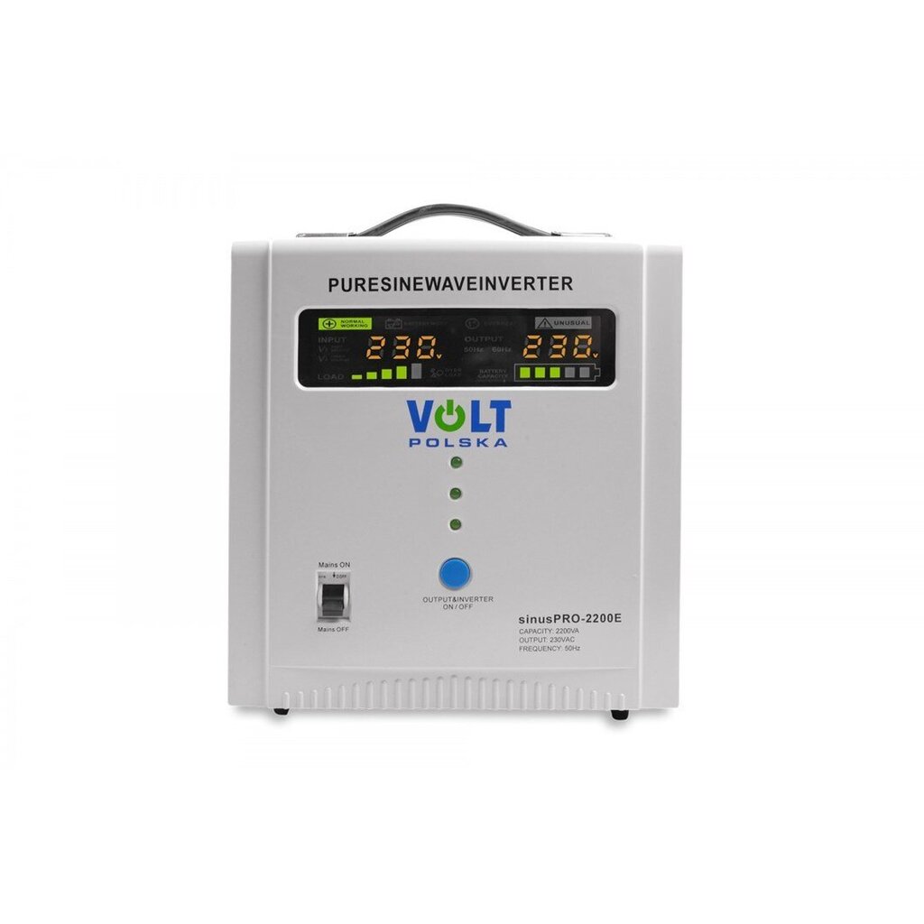 VOLT POLSKA Katkematu toiteallikas SINUS PRO 2200 E 12/230V цена и информация | Puhvertoiteallikad | hansapost.ee