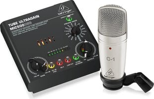 Behringer Voice Studio - комплект для записи и подкастинга цена и информация | Микрофоны | hansapost.ee