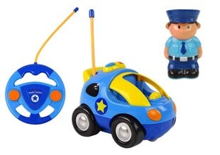 Rc politseiauto efektidega Lean Toys hind ja info | Mänguasjad poistele | hansapost.ee