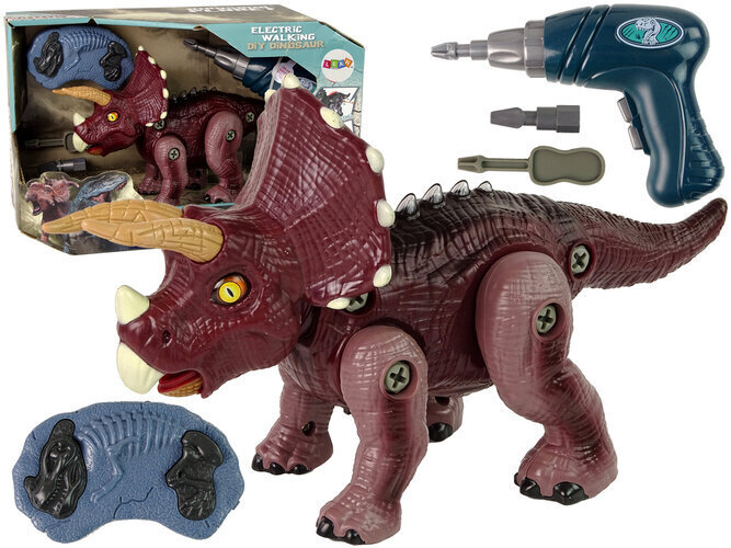 Rc dinosaurus trelliga Lean Toys цена и информация | Mänguasjad poistele | hansapost.ee