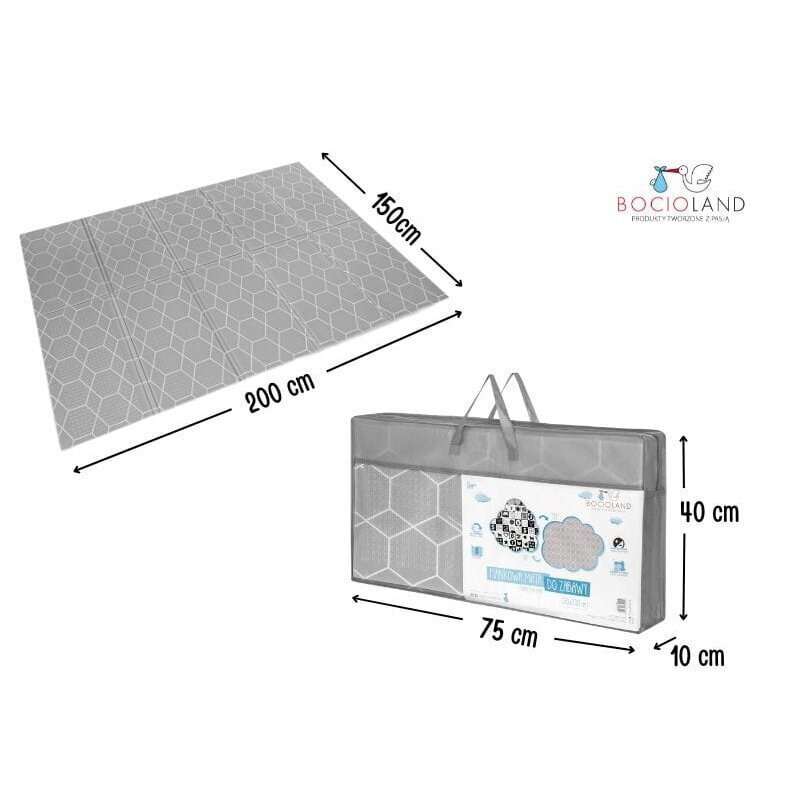 Kokkupandav mängumatt Bocioland Koriai BL121, 150x200 cm цена и информация | Arendavad tegelusmatid | hansapost.ee