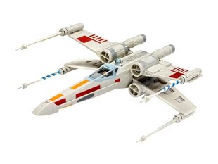 Star Wars: Mudelikomplekt 1/57 X-wing Fighter 22 cm hind ja info | Klotsid ja konstruktorid | hansapost.ee