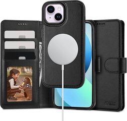 Чехол Tech-Protect wallet для Motorola Moto G84 5G черный цена и информация | Чехлы для телефонов | hansapost.ee