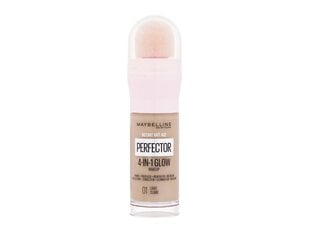 meigialus Maybelline Instant Age Rewind Perfector 4-in-1 Glow 01 Light, 20 ml hind ja info | Maybelline Parfüümid, lõhnad ja kosmeetika | hansapost.ee