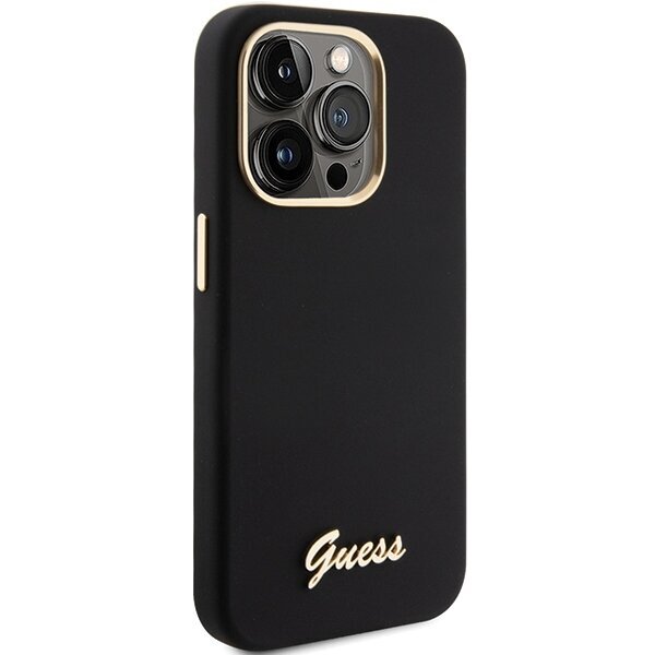 Guess GUHCP15LSMBSLK iPhone 15 Pro 6.1" цена и информация | Telefonide kaitsekaaned ja -ümbrised | hansapost.ee