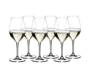 Riedel Vinum šampanja/veini klaas, 6tk hind ja info | Klaasid, kruusid ja kannud | hansapost.ee