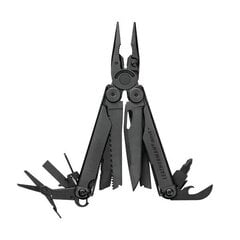 Multifunktsionaalne tööriist Leatherman Wave+ Black hind ja info | Taskunoad, multifunktsionaalsed tööriistad | hansapost.ee