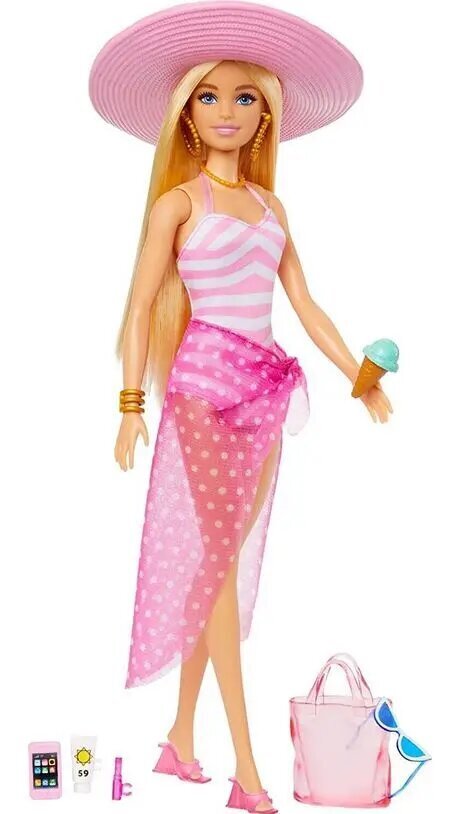 Nukk Barbie koos rannatarvikutega hind ja info | Mänguasjad tüdrukutele | hansapost.ee