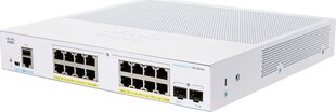 Сетевой коммутатор Cisco CBS250-16P-2G-EU цена и информация | Коммутаторы (Switch) | hansapost.ee