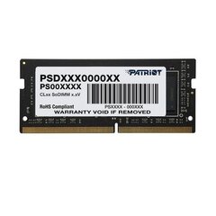 Модуль памяти Patriot Memory Signature PSD432G26662S 32 ГБ 1 x 32 ГБ DDR4 2666 МГц цена и информация | Объём памяти (RAM) | hansapost.ee