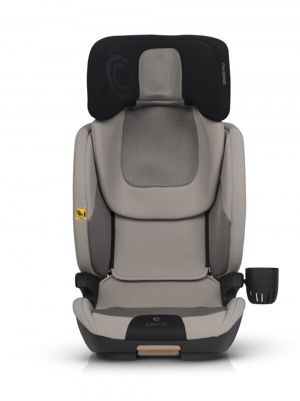 Turvatool Cavoe Grand Prix Isofix, 15-36 kg, Taupe цена и информация | Turvatoolid ja turvahällid | hansapost.ee