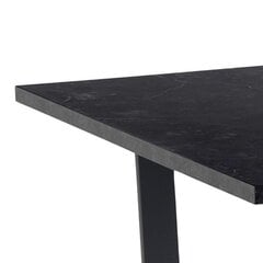 Söögilaud Amble, 160x90x74 cm, must price and information | Kitchen tables, dining tables | hansapost.ee