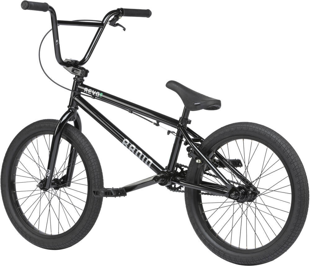 BMX Freestyle ratas Radio Revo Pro 20 "2021, must цена и информация | Jalgrattad | hansapost.ee