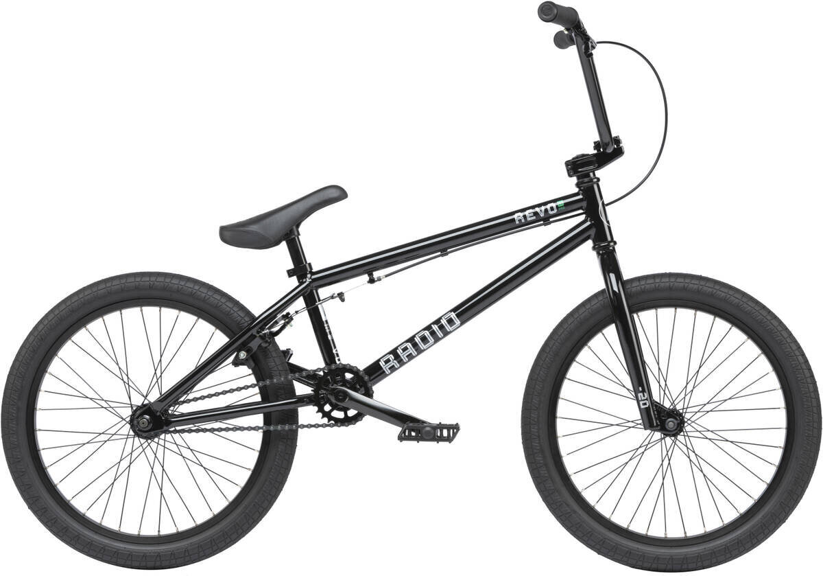 BMX Freestyle ratas Radio Revo Pro 20 "2021, must цена и информация | Jalgrattad | hansapost.ee